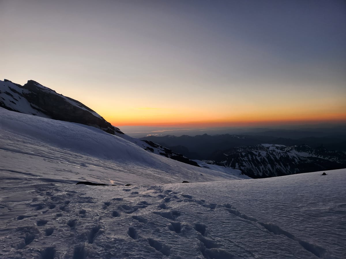 Failure on the Emmons Glacier